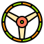 Steering wheel icon 64x64