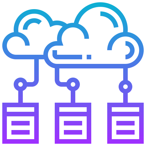 Cloud computing icon