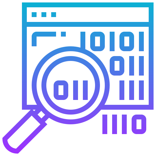 Binary code icon