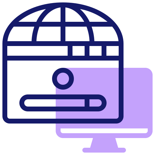 Web browser ícono