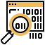 Binary code icon 64x64