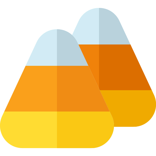 Candy corn icon