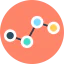 Line chart Ikona 64x64