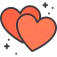 Hearts icon 64x64