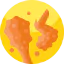 Fried chicken icon 64x64