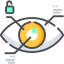Eye recognition icon 64x64