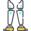 Robotic legs icon 64x64