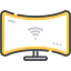 Curved monitor icône 64x64