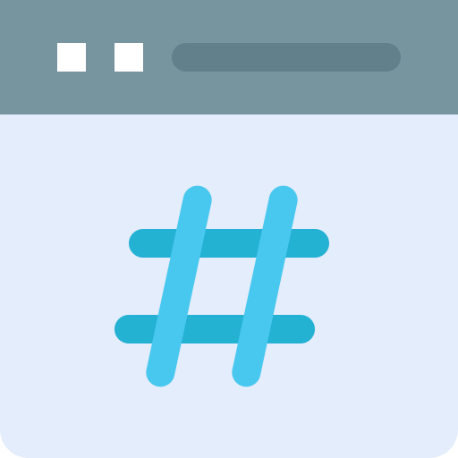 Hastag Ikona