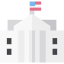 Белый дом иконка 64x64
