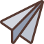 Paper plane Ikona 64x64