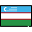 Uzbekistán icône 64x64