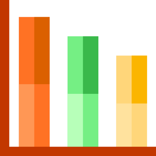 Bar chart Ikona