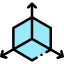 3d cube іконка 64x64
