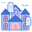 Haunted house icon 64x64