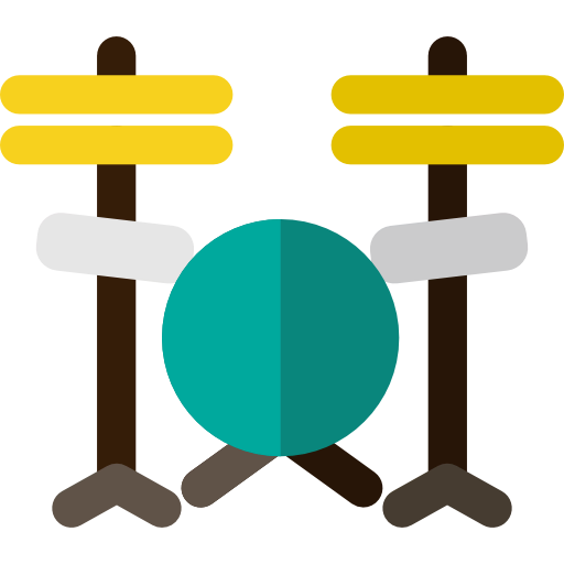 Drum set icon