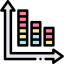 Bar chart icon 64x64