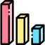 Bar chart icon 64x64