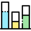 Bar chart icon 64x64