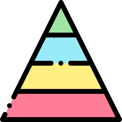 Pyramid chart 图标