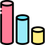 Bar chart icon 64x64