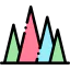 Bar chart icon 64x64