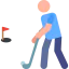 Игрок в гольф иконка 64x64