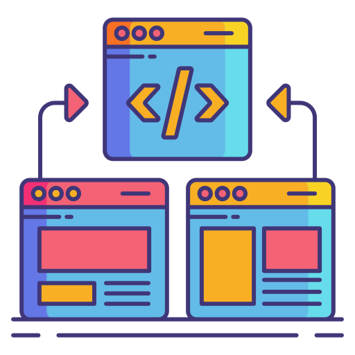 Web programming ícone