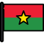 Burkina faso Symbol 64x64
