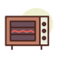 Microwave oven icon 64x64