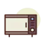 Микроволновая печь иконка 64x64