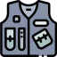 Police vest icon 64x64