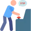 Stop button icon 64x64