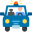 Police car icon 64x64