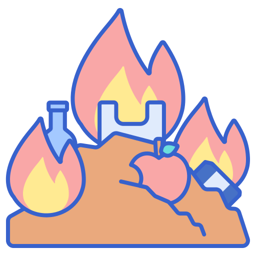 Incineration icon
