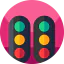 Traffic lights icon 64x64