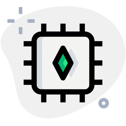 Microprocessor ícono