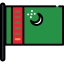 Turkmenistan Symbol 64x64
