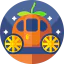 Pumpkin carriage icon 64x64