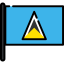 St lucia Symbol 64x64