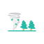 Tornado ícono 64x64