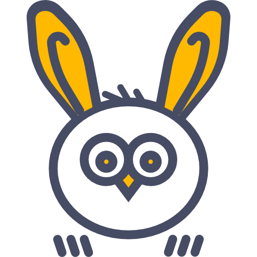Easter bunny Ikona