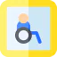 Disabled people icon 64x64
