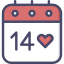 Valentines day icon 64x64