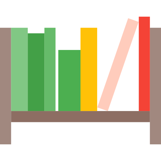 Bookshelf Symbol