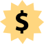 Dollar symbol アイコン 64x64