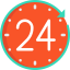 24 hours icon 64x64