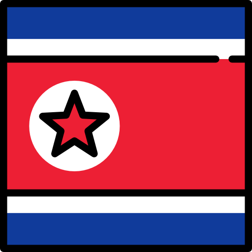 North korea icône