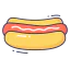 Hot dog icon 64x64