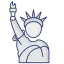 Statue of liberty icon 64x64